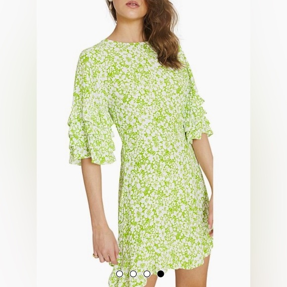 FAITHFULL THE BRAND Serafina Dress Freja Floral Size 4 - Picture 4 of 12